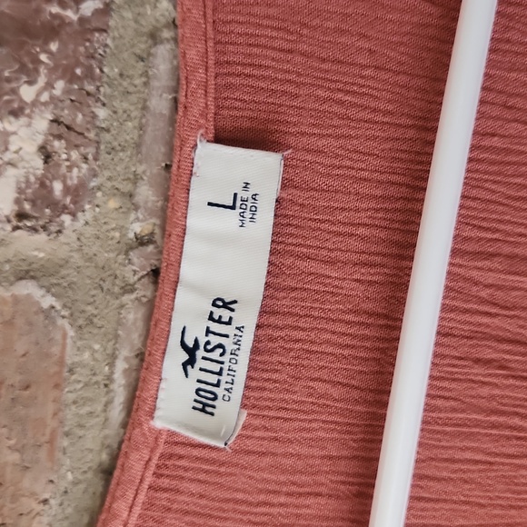 HOLLISTER TIE FRONT TOP SIZE L - Picture 5 of 5